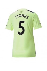 Manchester City John Stones #5 Fotballdrakt Tredje Klær Dame 2022-23 Korte ermer